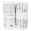 4 Rolls Novelty Toilet Paper Chemical Physics Formula Pattern Tissue 1