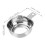 Juice Funnel Wide Mouth Silver 2pcs 3