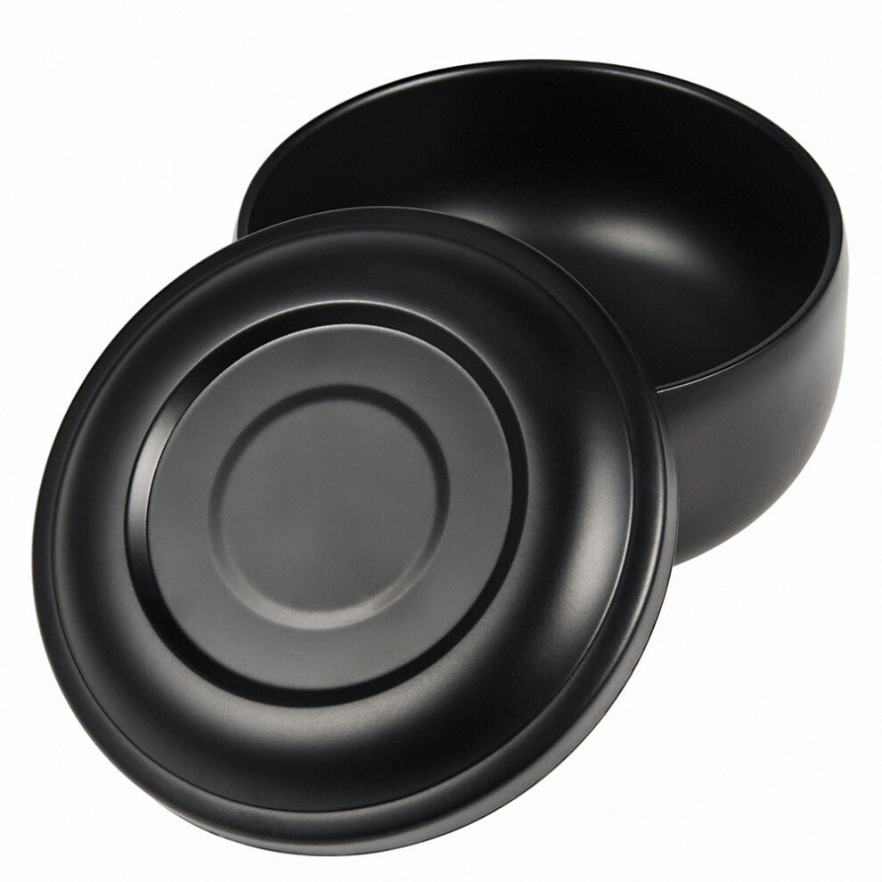 Aboofan Shaving Bowl Stainless Steel Shave Soap Container With Lid Bowls Lids