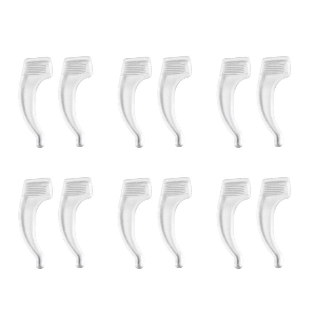 Ohphcall Non-Slip Ear Hook Miss Silicone Eyeglass Pads Eyeglasses Antiskid