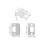 Strike Plates For Interior Doors Metal Top Base Decor Silver 2