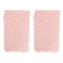 2set Pink Area Rug Fuzzy Rug Live Streaming For Photo Shoots