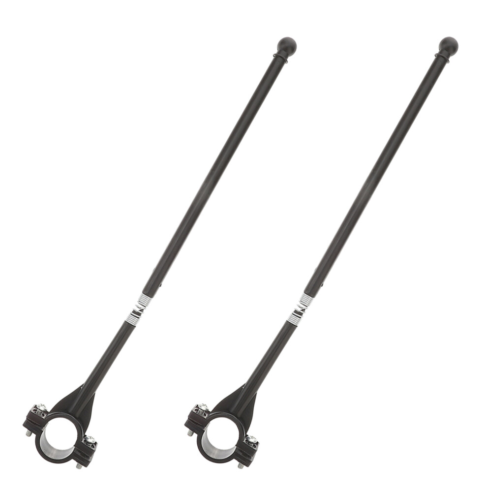 Photos - Climbing Gear Flag Pole Holders Bicycle Black 2set