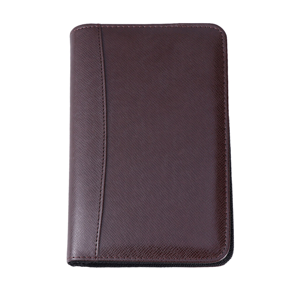 Photos - Notebook Unbranded Loose-Leaf Calculator Zipper Binder  Travel Coffee