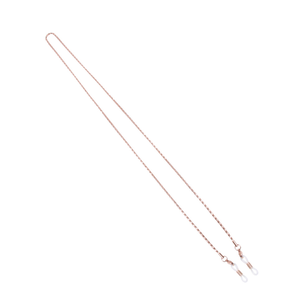 Totority Golden Stainless Steel Eyeglass Chain Non-Slip Snake Style Holder