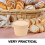 Raindrops Khaki Paper Dessert Cup 10 Sets For Snacks 9
