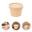 Raindrops Khaki Paper Dessert Cup 10 Sets For Snacks 11