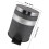1Pc Black Round Garbage Can Home Trash Bin Easy Clean Storage Box 2