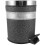 1Pc Black Round Garbage Can Home Trash Bin Easy Clean Storage Box 11
