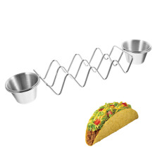 Stylish Rack Pancake Stand Reusable Taco Holder Woman