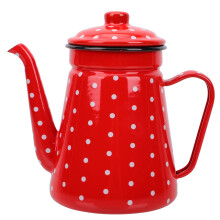 Enameled Koffiepot Smalle Opening Waterkoker Huishoudelijke Theepot