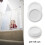 2pcs Gate Pad Gate Wall Cups Savers Safety Wall Bumpers 11