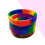 10pcs Silicone Bracelet Accessories Rubber Bracelets 10