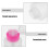 2 Pcs Cleaning Liquid Container Empty Nail Polish Remover Bottle 6