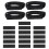 2Sets Anti-Slip Elastische Boot Straps Zwart Verstelbaar Laarzen 6