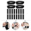 2Sets Anti-Slip Elastische Boot Straps Zwart Verstelbaar Laarzen 3