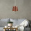 Modern Lampshade Light Cover Fabric Coffee 1 Set 9