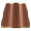 Modern Lampshade Light Cover Fabric Coffee 1 Set 4