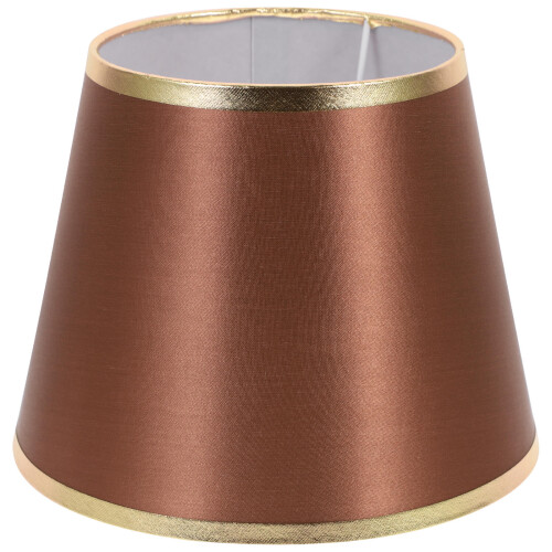 Modern Lampshade Light Cover Fabric Coffee 1 Set