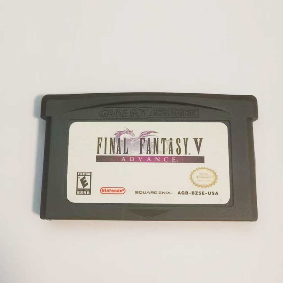 Final Fantasy V Advance GBA Game Card