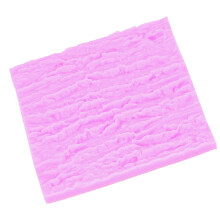 Pink Tree Bark Silikon-Spitzenform - 18,2x15,2cm Kuchen Dekoration