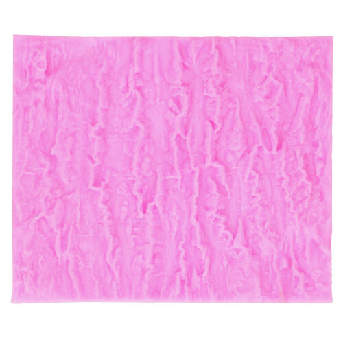 Pink Tree Bark Silikon-Spitzenform - 18,2x15,2cm Kuchen Dekoration 1