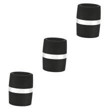 KTV Funny Game Dice - 3 Small Black Dice Cups for Bar Dice Games, Dice Accessories, Game Tool