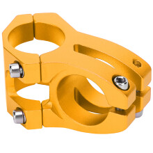 Aluminiumlegierung Mountainbike-Vorbau 31,8 x 35 mm Hohl Gold