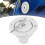 Gravity Freshwater Inlet Locking Cap White Leakproof Hatch with 2 Keys for RV 14