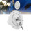 Gravity Freshwater Inlet Locking Cap White Leakproof Hatch with 2 Keys for RV 5