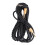 Coiled 3.5mm Headphone Cable with Volume Control for Major/Major 2 2