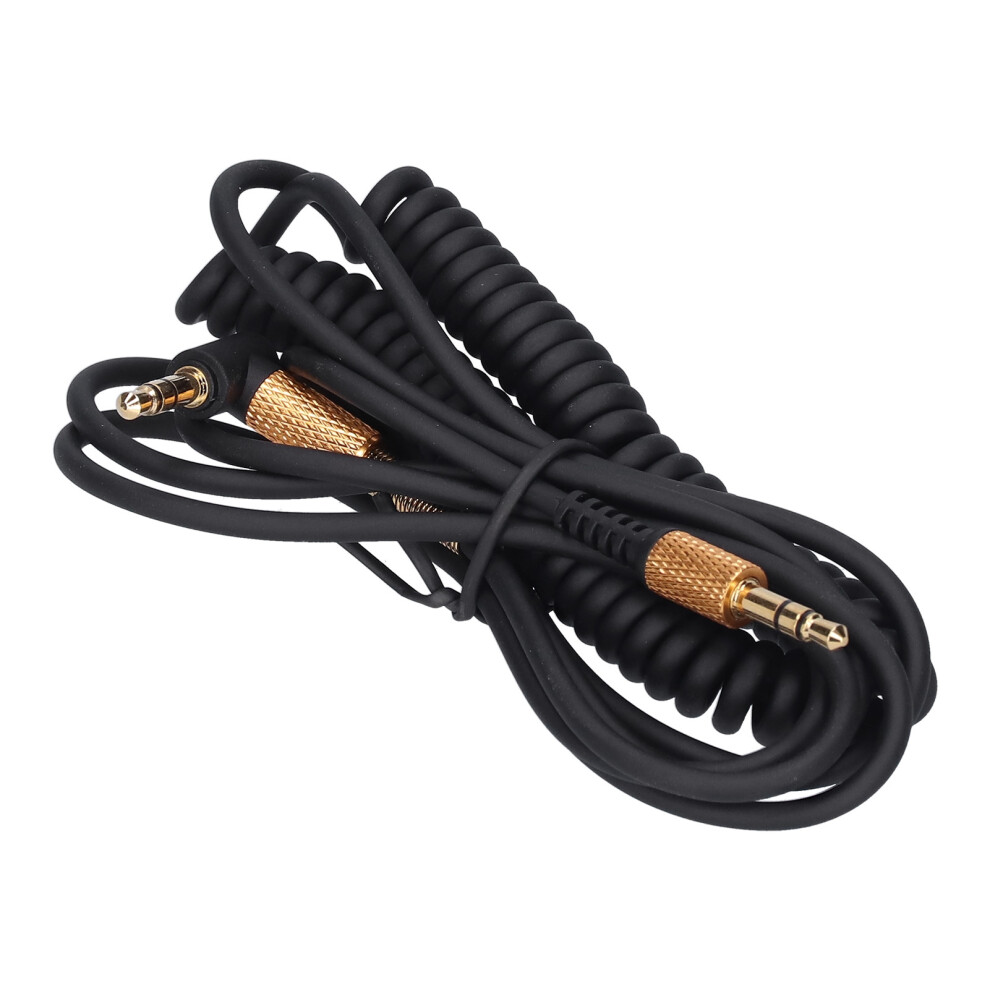 Male To Male Aux Coiled Headphone Cable 1.3M 3.5Mm Spring Cord 4641345949829