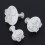 3er Set Hydrangea-Muster Kuchenform, Frühlings-Gebäckschneider, 5,5 cm 5