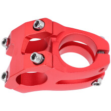 25,4x35mm Aluminium Fahrradlenker Kurzer Erhöhungsstütze Rot