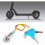 Ignition Key Switch 2 Wire Electric Key Switch Universal Lock Keys Key Switch 19