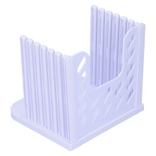 Plastik Brotschneidemesser mit Führungswerkzeug, Weiß, 16 cm Breite