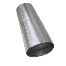 Heizkörperreflektorfolie 1X30M, Selbstklebende Aluminiumfolie, 4mm Wärmereflektierende Isolierung, Strahlungsbarriere mit Schaumkern