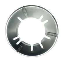 Energy-Saving Gas Hob Cover, Universal Heat Resistant Wind Protection for Gas Cookers, Durable Rustproof Metal Accessory