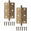 10pcs Old Style Metal Hinges 60*36mm Bronze 5