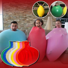 Großer 72-Zoll-Latexballon, ausdehnbar auf 160 cm – perfekt für Partydekoration