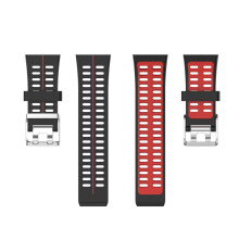 Duale-Color-Silikonarmband für POLAR V800, 197*29mm, weich & bequem
