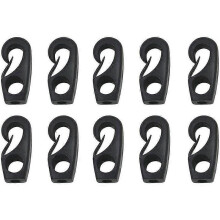 20 Pack Tent Hooks, Plastic Carabiners for Tent, Accessories for Travel, Camping, Tarps, Caravans, Shade Cloth