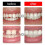 Moldable Tooth Filling False Teeth Temporary Repair Kit Solid Glue Denture for Missing Broken 3