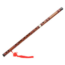 Bambusflöte Traditionelles chinesisches Musikinstrument DKey 67x2,5cm