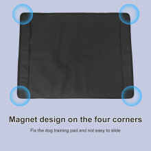Hundekotlage-Pad-Halter Kein Verschütten Wasserdicht, 62*55/70*62cm, Schwarz
