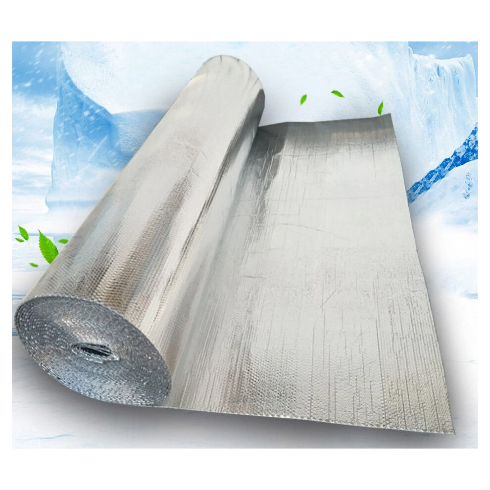 Radiator Reflector Foil 1X20m, Double Aluminum Heat Shield, Thermal Insulation For Attic And Garage, Waterproof Radiation Barrier 6447073302121