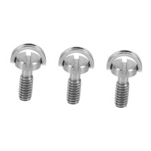 Camera Screw Ball Head Tripod Mount 3-Pack Stainless Steel D-Ring Monopod Compatible with Cameras and Video Equipment