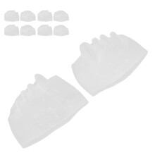 Verstellbarer Ballen Corrector mit 5 Löchern Hallux Valgus Fußzeh-Einrenker Klar