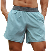 Herren Lauf- und Basketball-Shorts Elastischer Bund Taschen Lockere Passform Schnell trocknend