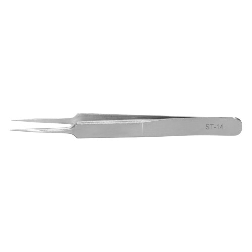 Eyelash Grafting Zange, ST-14 Nadelschaft, Gebogen & Gerader Bogenform 1
